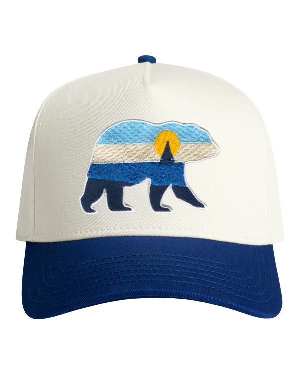 At The Sea Two-Tone Curved Cap