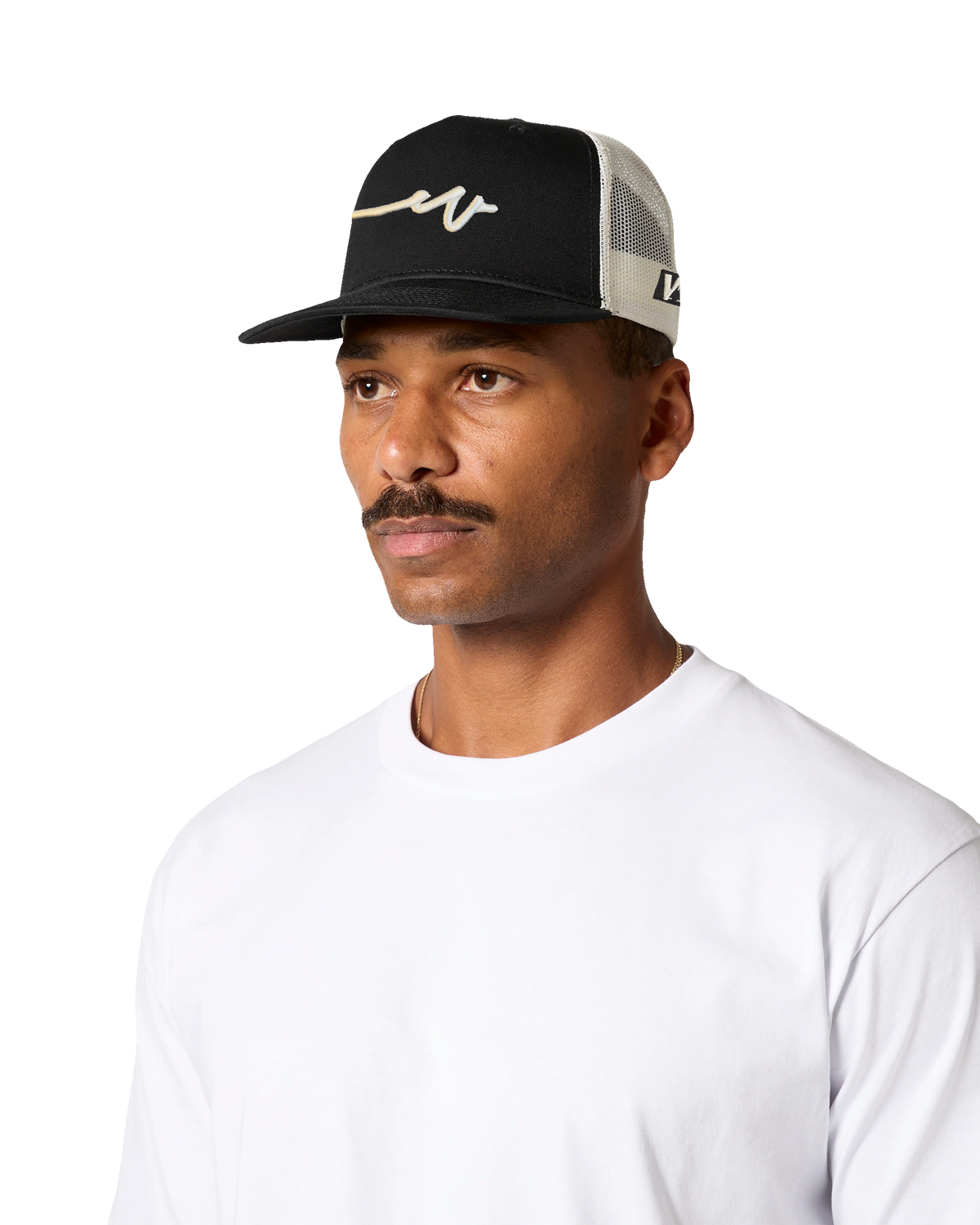Sketchy Dub Trucker - Black / Ecru (transparent)