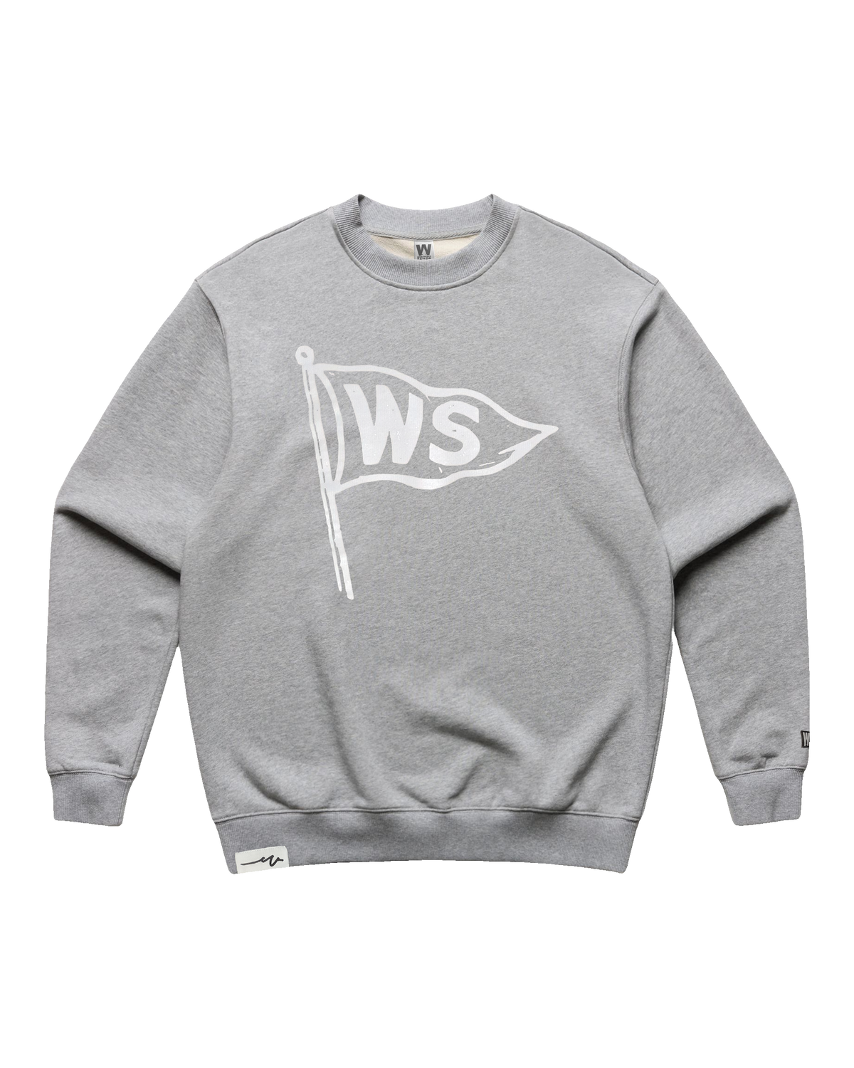 Burgee Heavy Terry Crew (transparent)