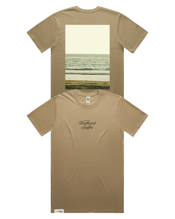 Hush Script Tee (transparent)