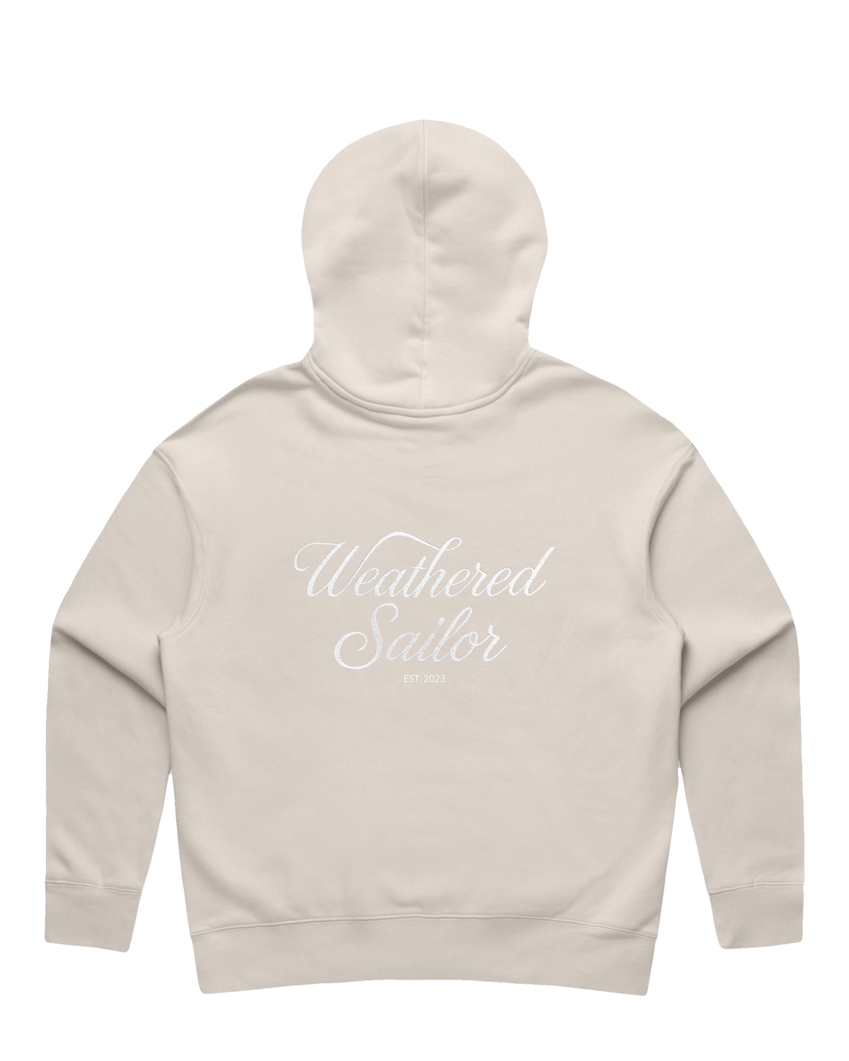 Lady Anchor Script Chillin Hoodie (transparent)