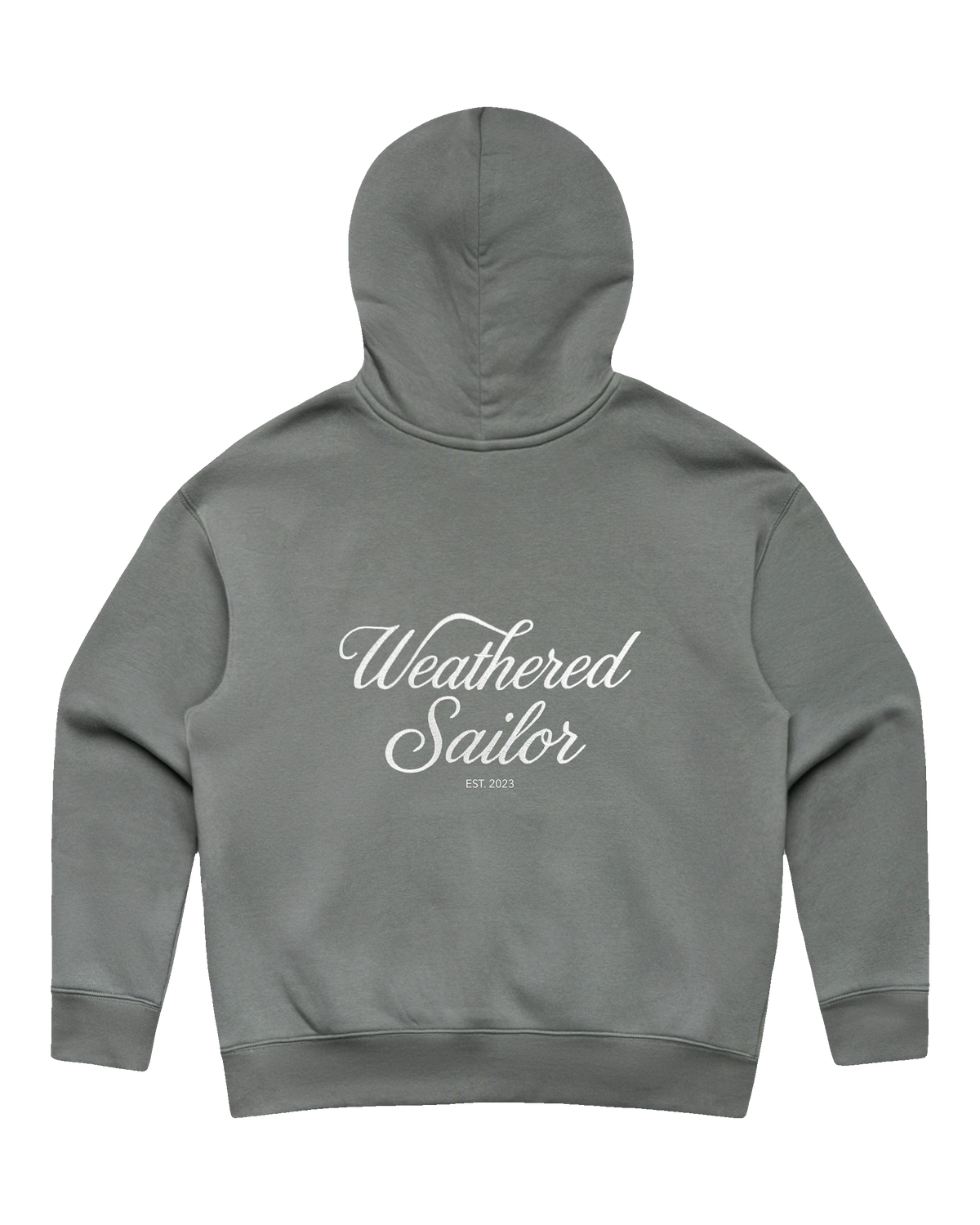 Lady Anchor Script Chillin Hoodie (transparent)