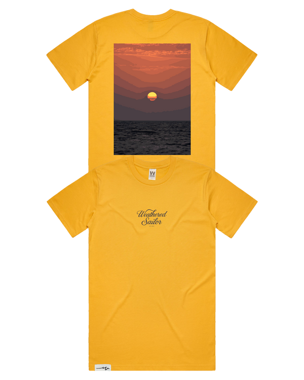 Rebirth Script Tee (transparent)