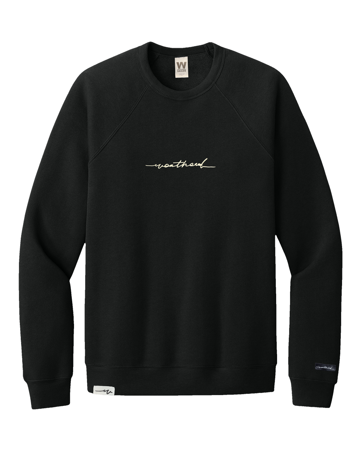 Sketchy Sponge Raglan Crew