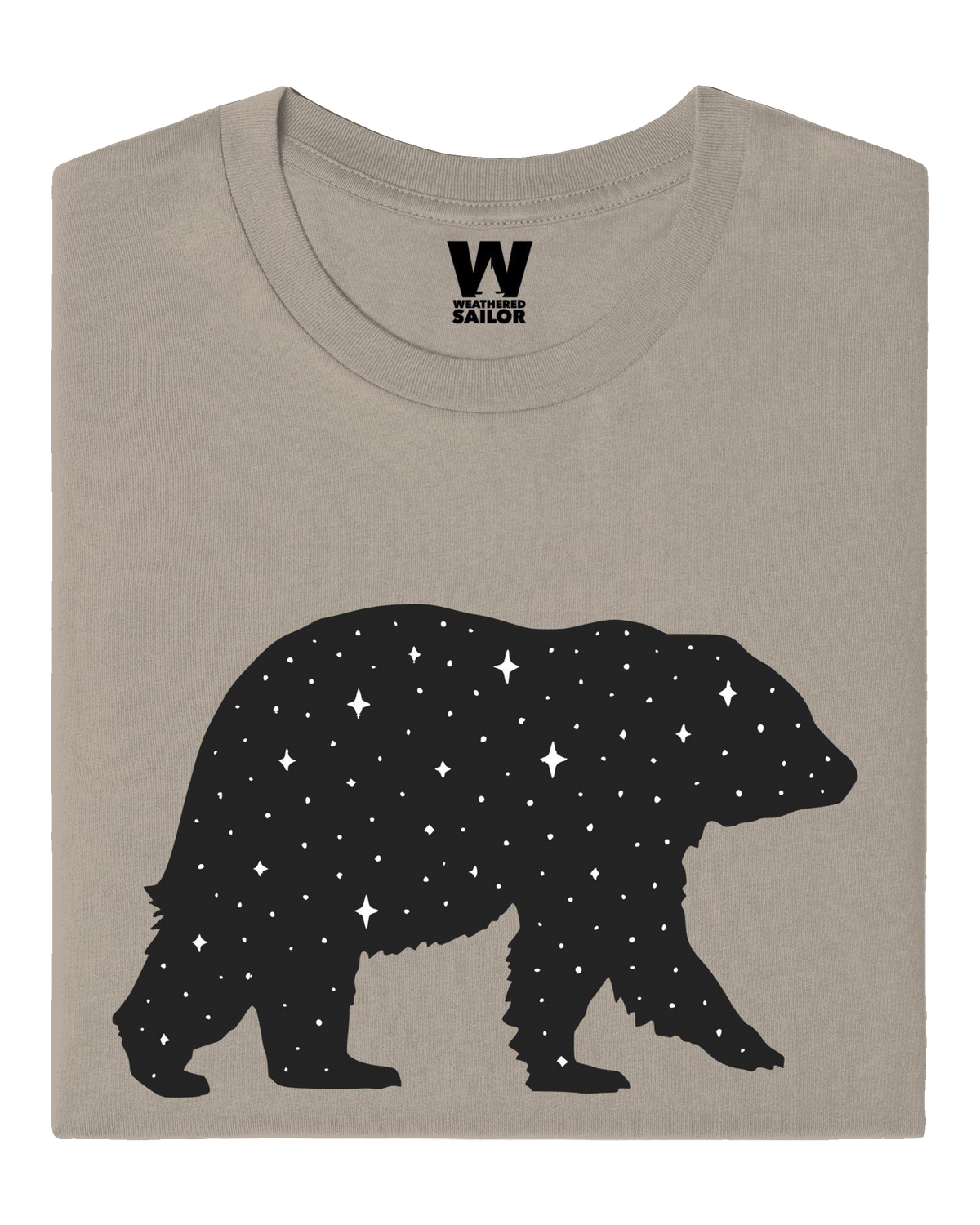 Starry Bear Tee (transparent)