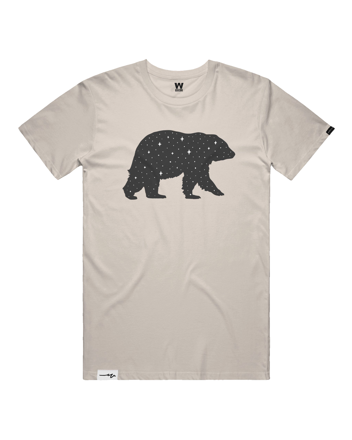Starry Bear Tee (transparent)