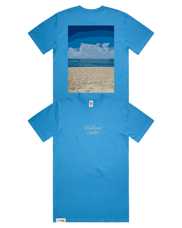 Stillpoint Script Tee (transparent)