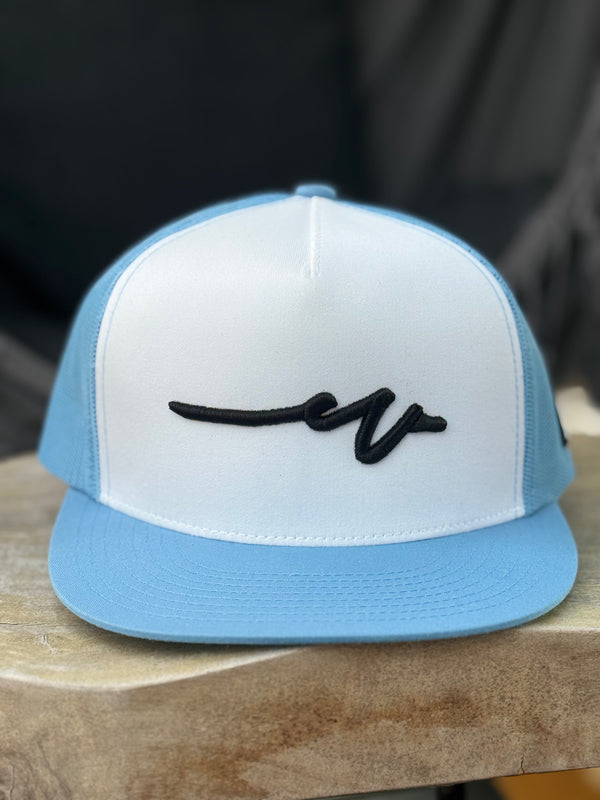 Carolina Blue Sketchy W Trucker