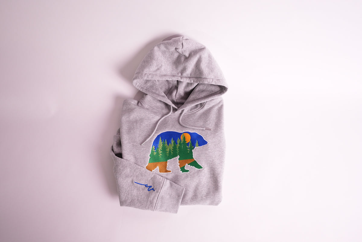 At The Woods Silky Hoodie