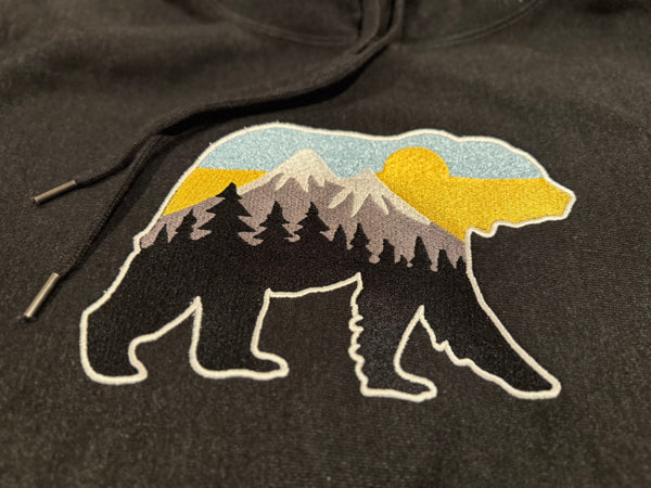 At The Mountains Heavy Hoodie