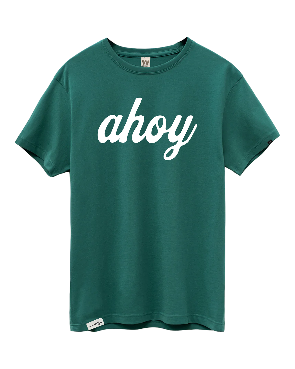 Supima Ahoy Tee - Bayberry