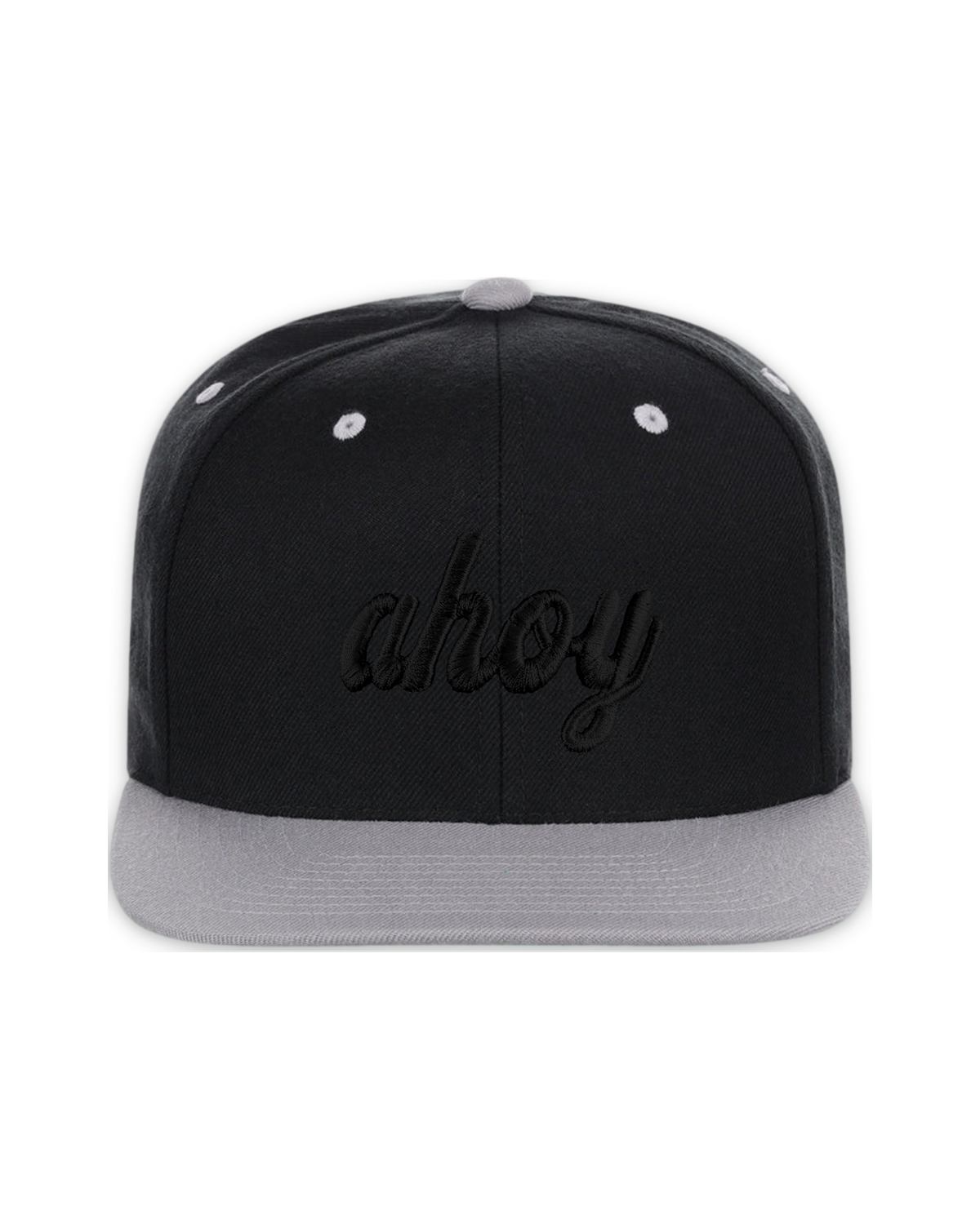 ahoy-black-3d-flat-bill — float