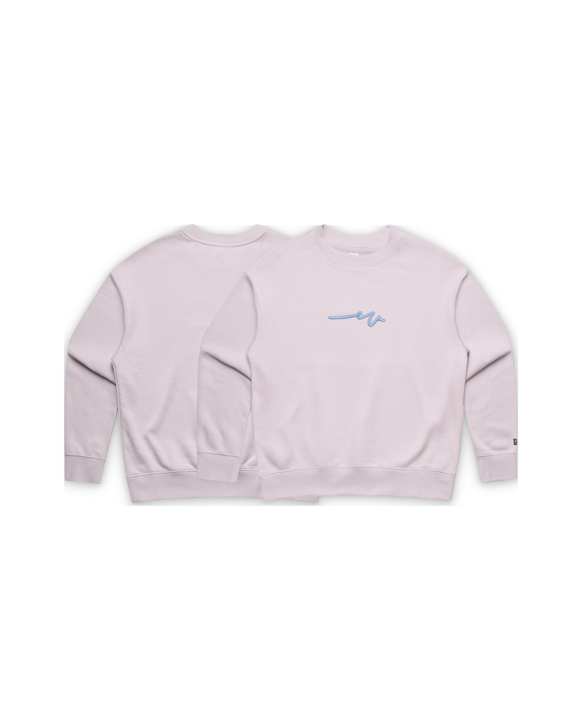 Puff Dub Cropped Crew — Orchid