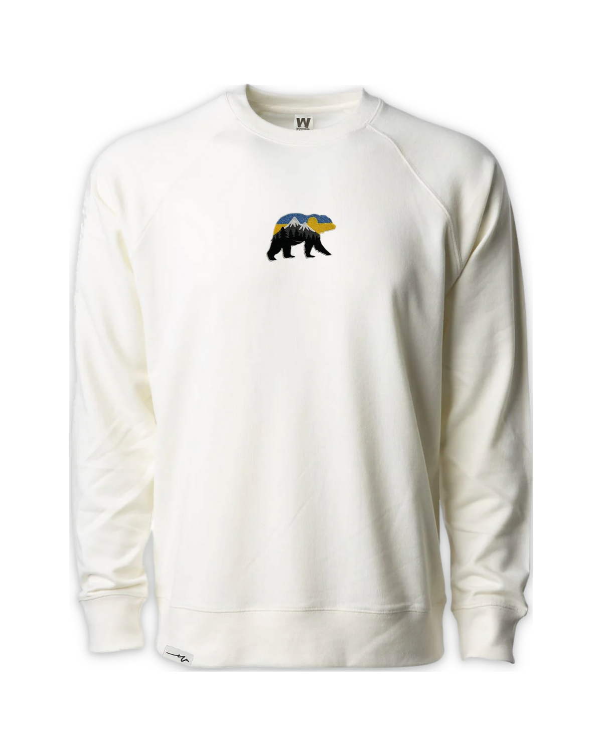 Light Bear At The Mountains Crew — White