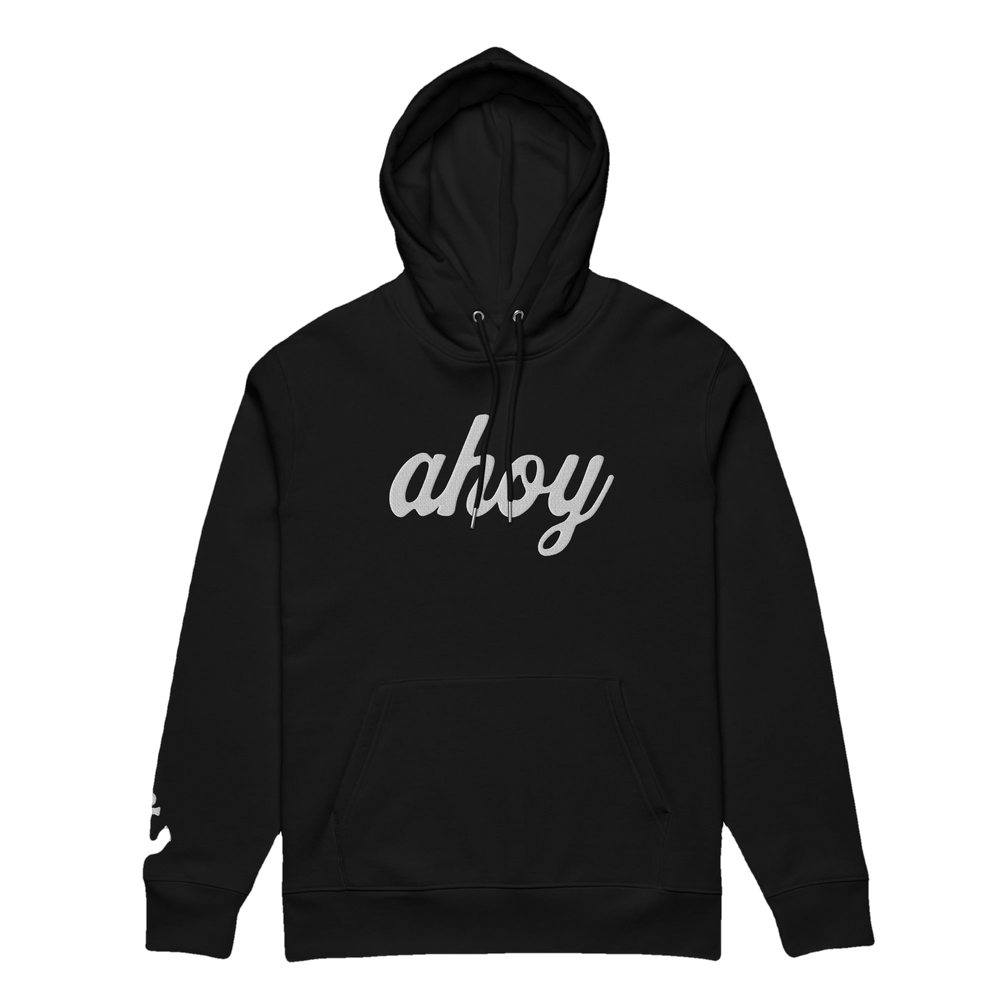 Silky Ahoy Hoodie (transparent)