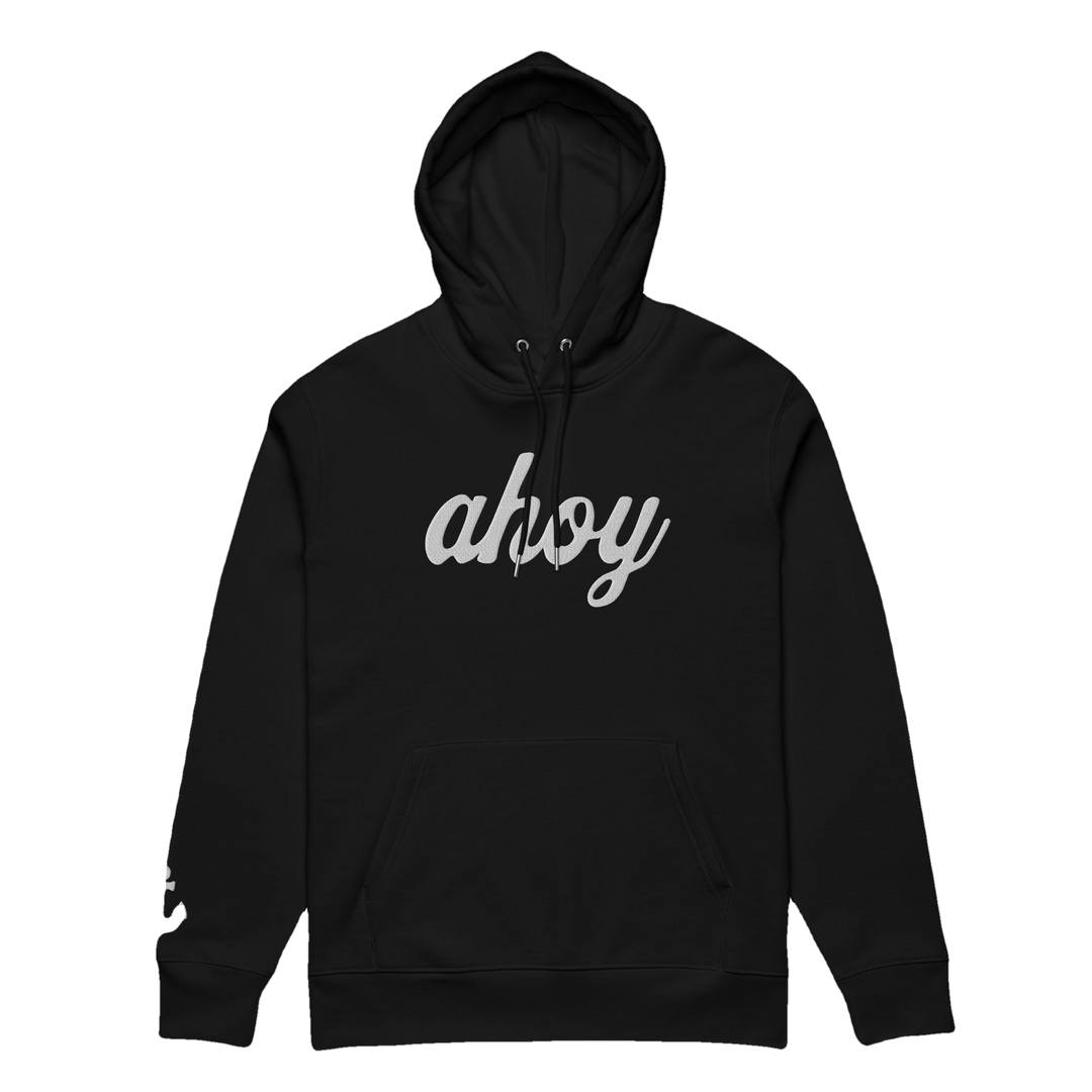 Silky Ahoy Hoodie (transparent)