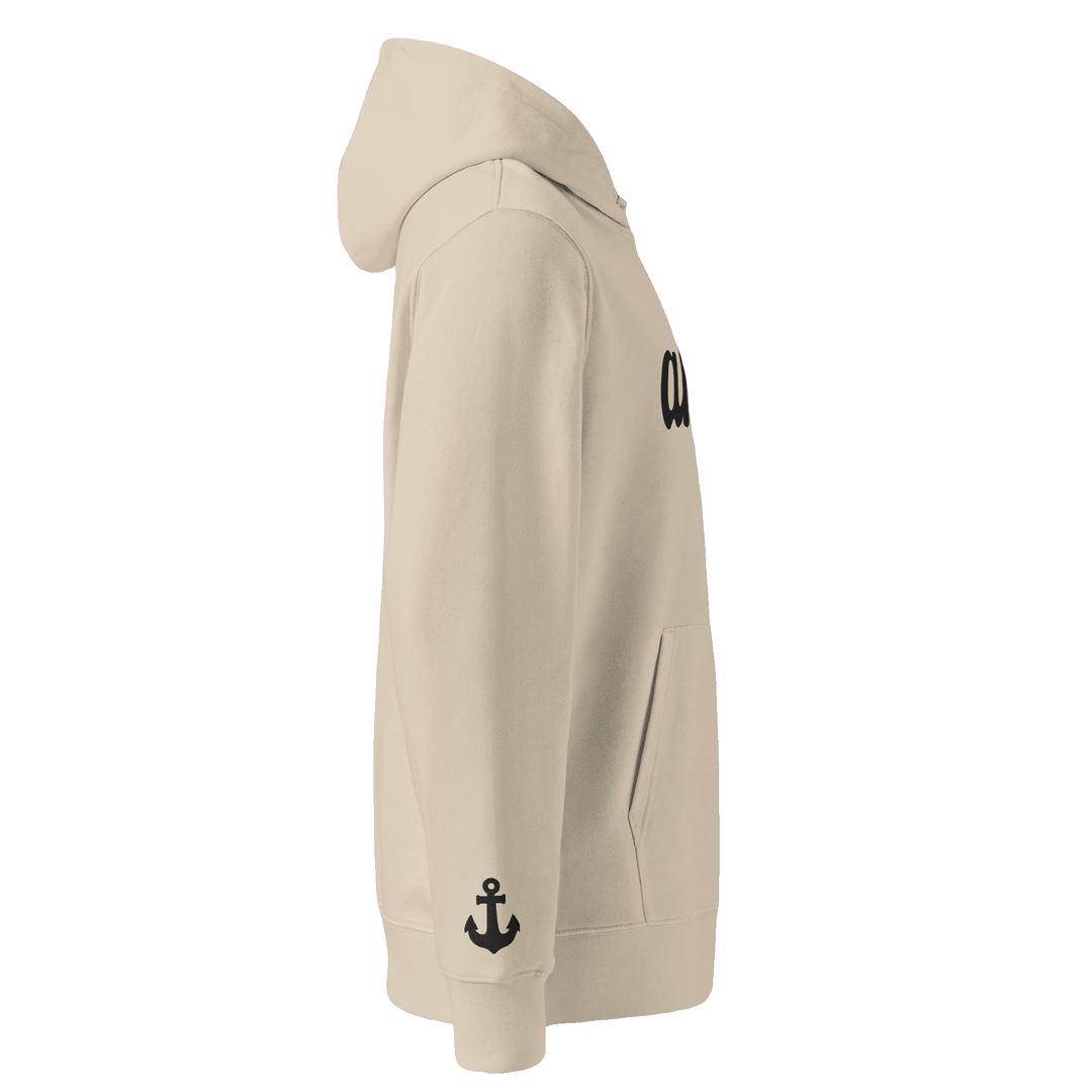 Silky Ahoy Hoodie (transparent)