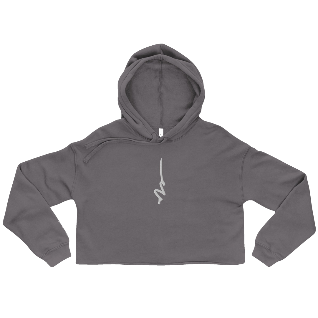 Crop Vertical Hoodie (transparent)