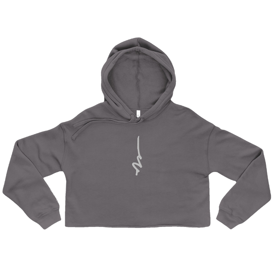 Crop Vertical Hoodie (transparent)