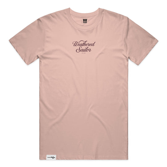 Afterglow Script Tee
