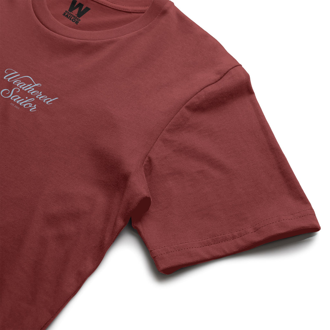Voyage Script Tee