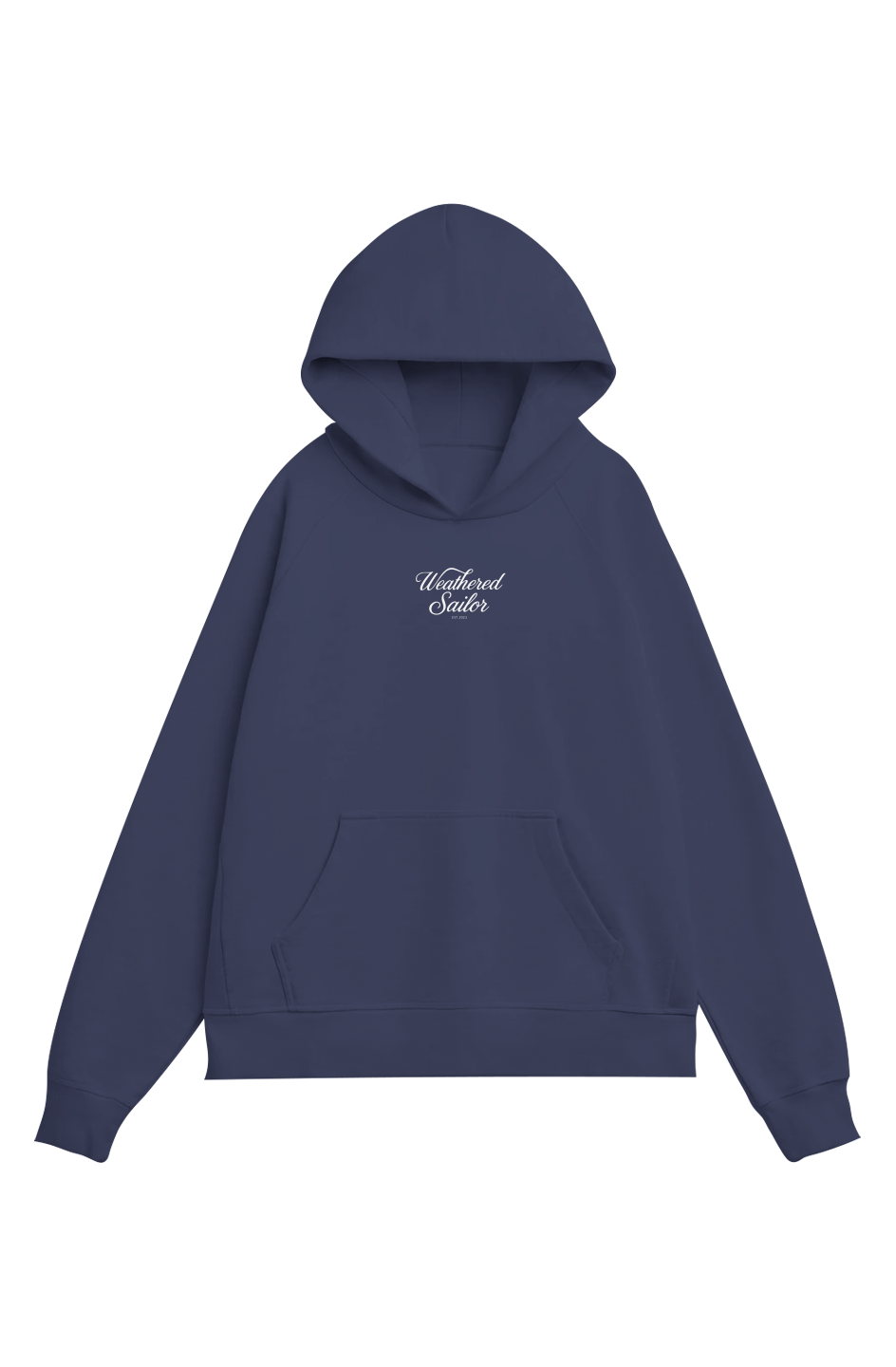 Script Heavy Organic French Terry Hood