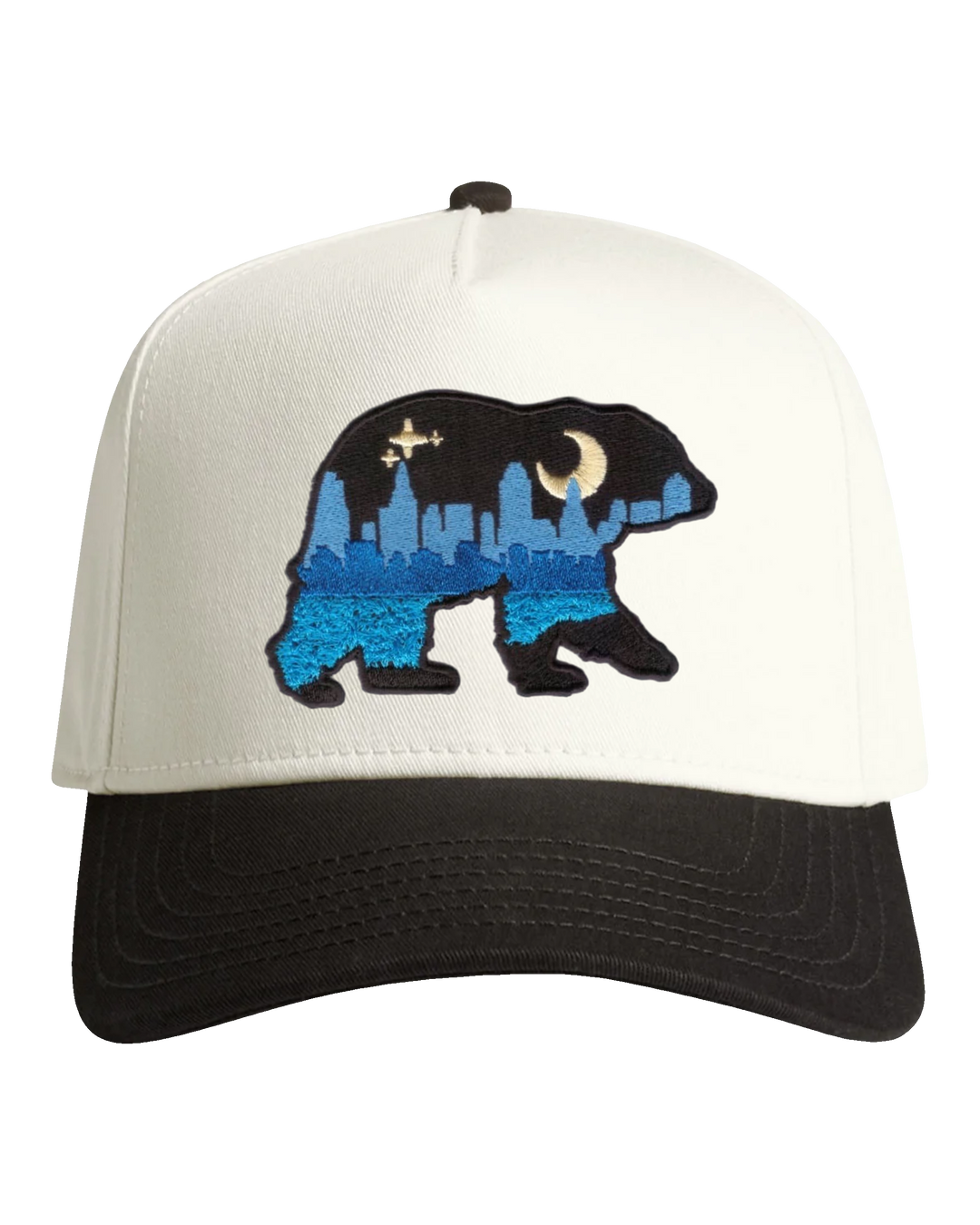 At The City Two-Tone Curved Cap (transparent)