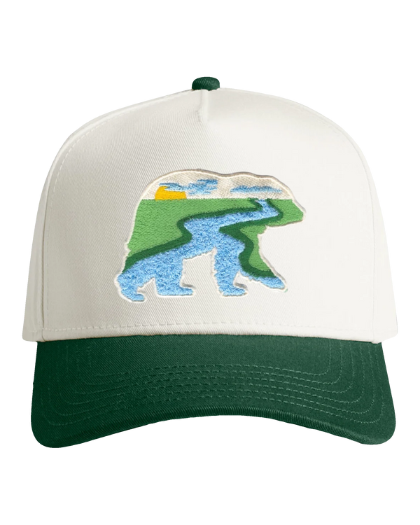 At The River Two-Tone Curved Cap
