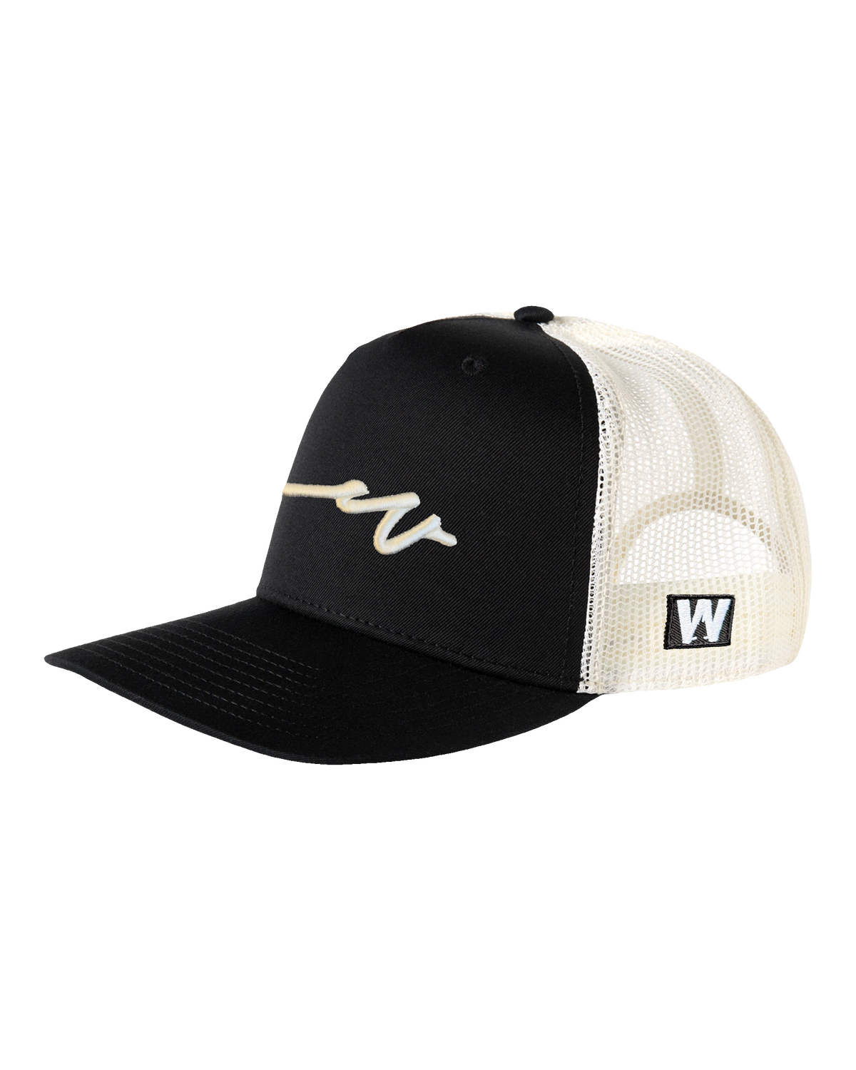 Sketchy Dub Trucker - Black / Ecru (transparent)