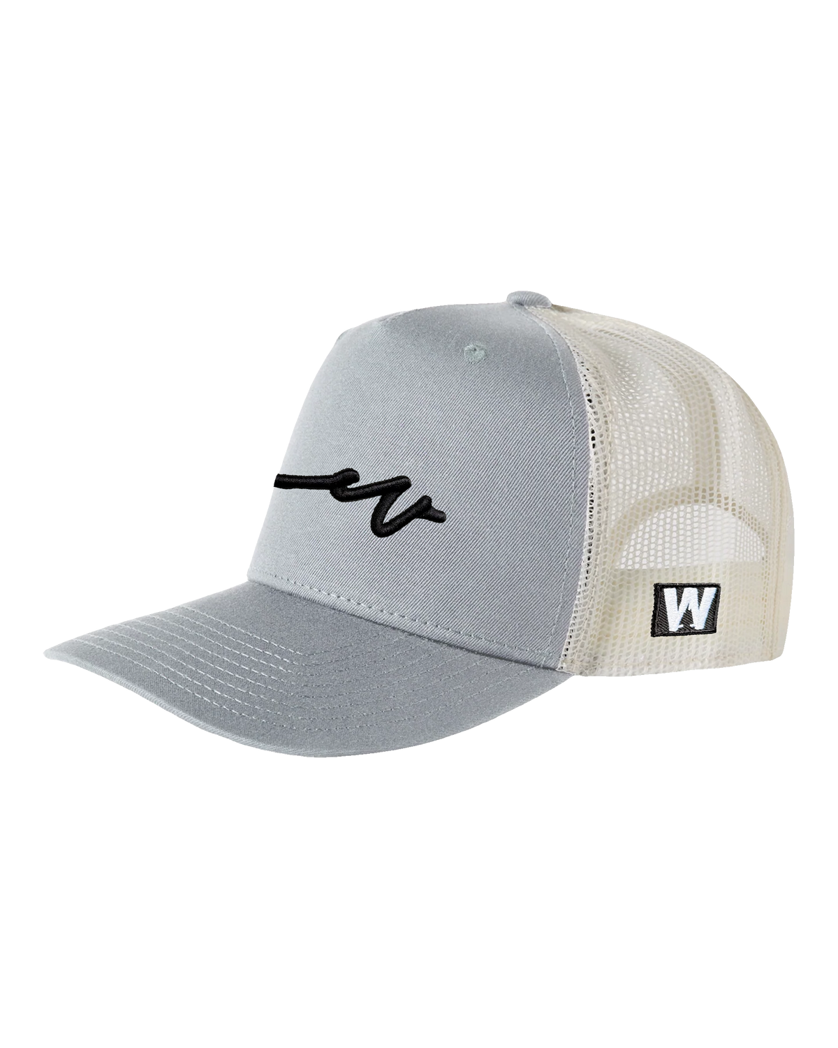 Sketchy Dub Trucker - Smoke / Ecru (transparent)