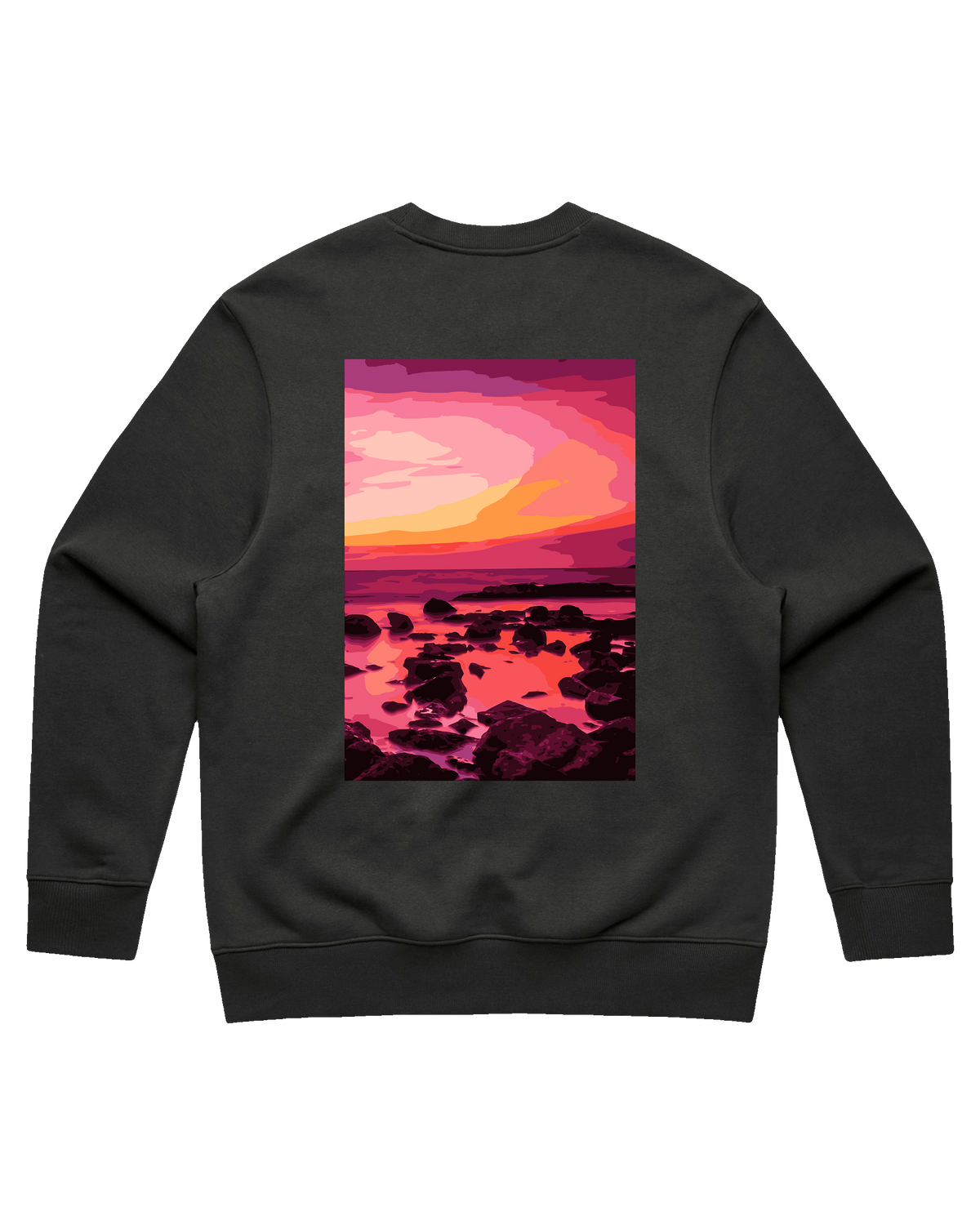 Afterglow Script Heavy Crew (transparent)