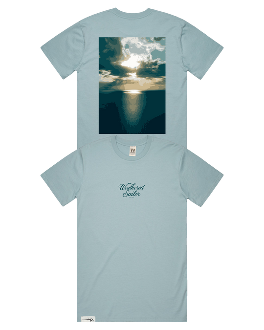 Ascend Script Tee (transparent)
