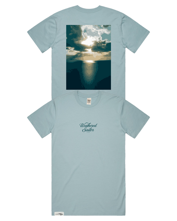 Ascend Script Tee (transparent)