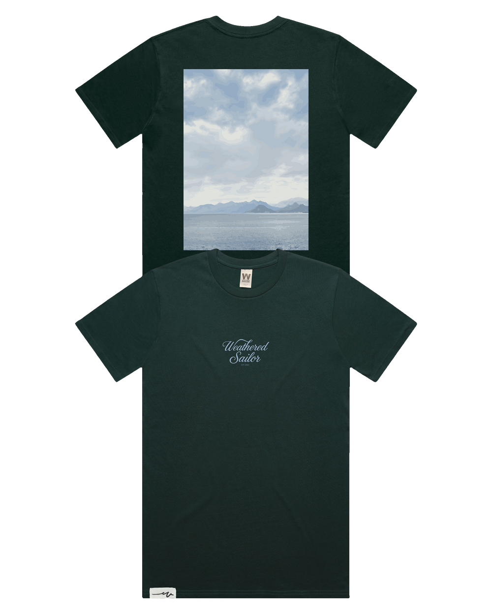 Beyond Script Tee (transparent)