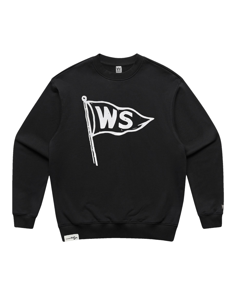 Burgee Heavy Terry Crew (transparent)