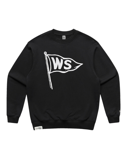 Burgee Heavy Terry Crew (transparent)