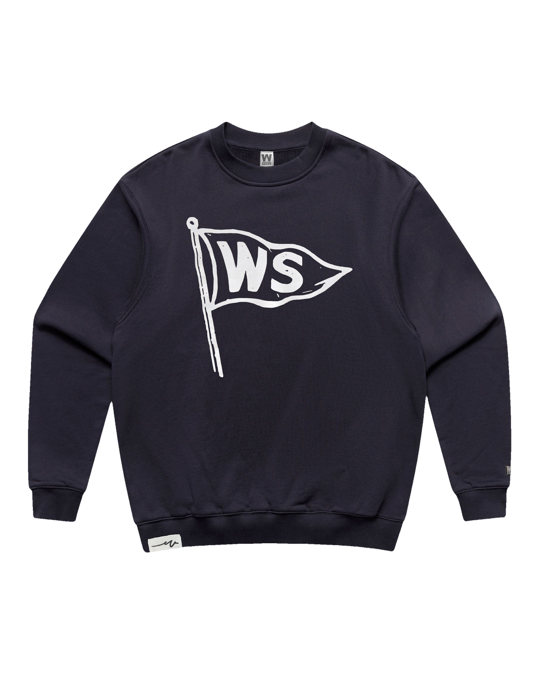Burgee Heavy Terry Crew (transparent)