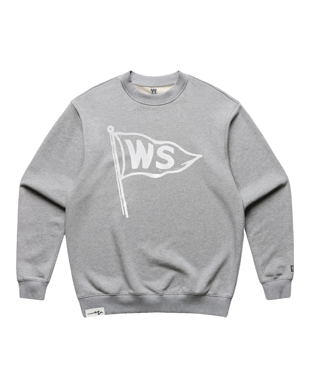 Burgee Heavy Terry Crew (transparent)