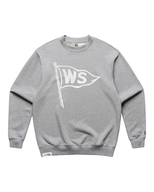 Burgee Heavy Terry Crew (transparent)
