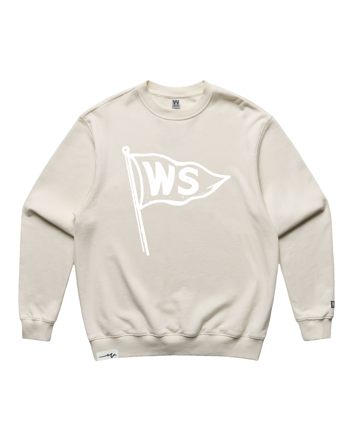 Burgee Heavy Terry Crew (transparent)