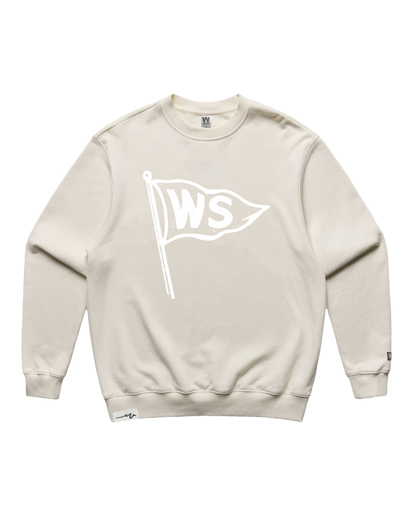 Burgee Heavy Terry Crew (transparent)