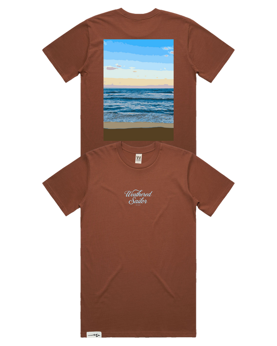 Ease Script Tee (transparent)