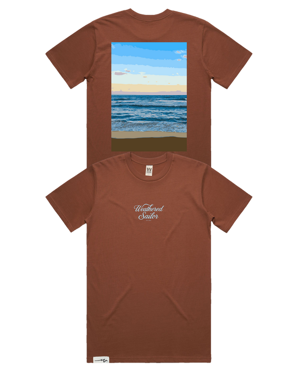 Ease Script Tee (transparent)