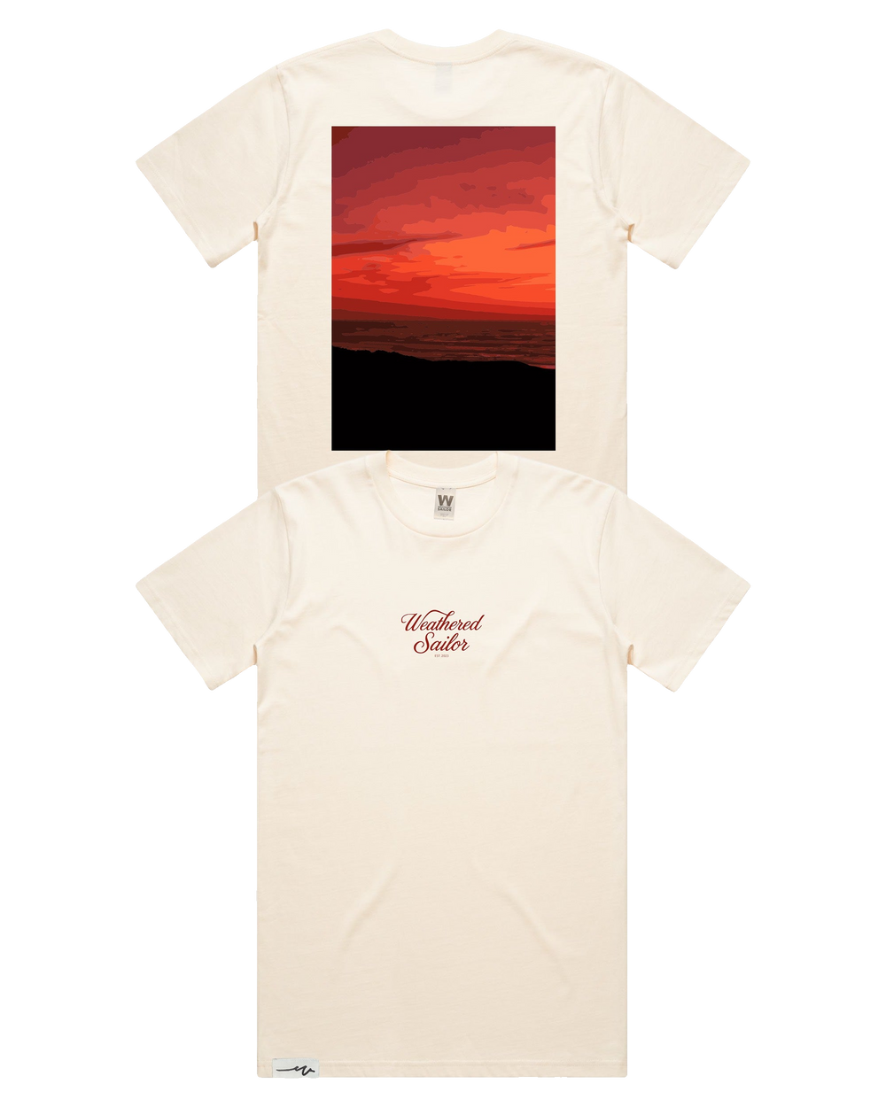 Ember Script Tee (transparent)