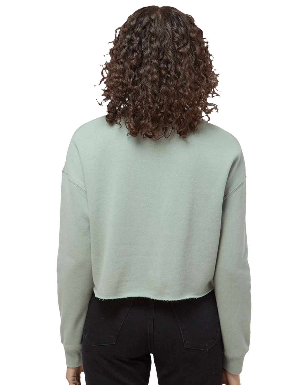 Ladies Ahoy Cropped Crew (transparent)