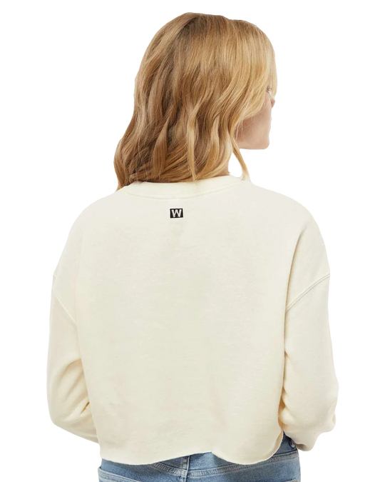 Ladies Ahoy Cropped Crew (transparent)