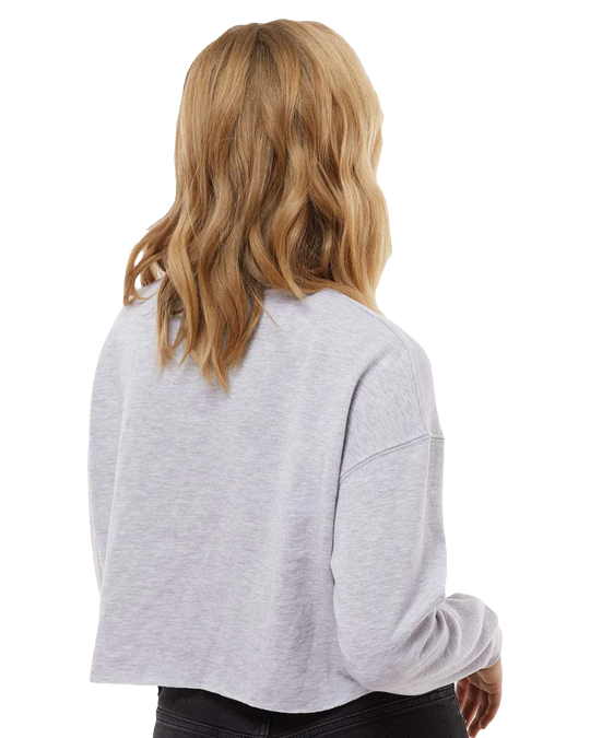 Ladies Ahoy Cropped Crew (transparent)