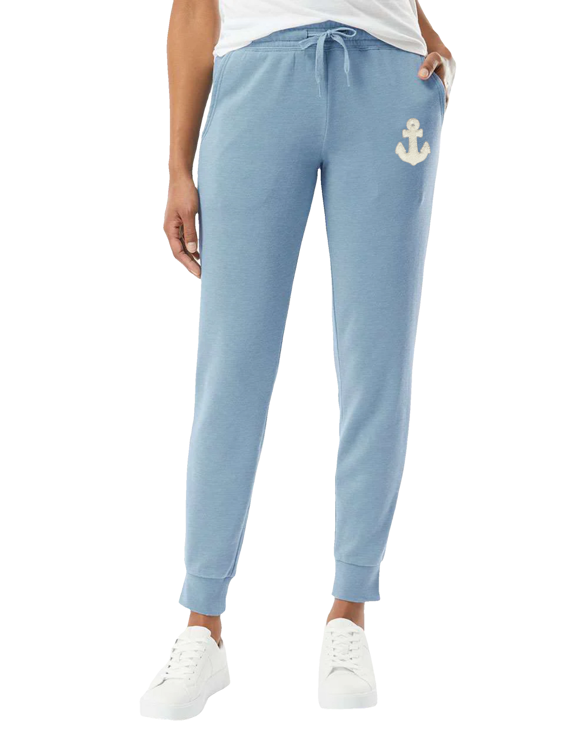 Chenille Anchor Lounger - Hoodie (transparent)