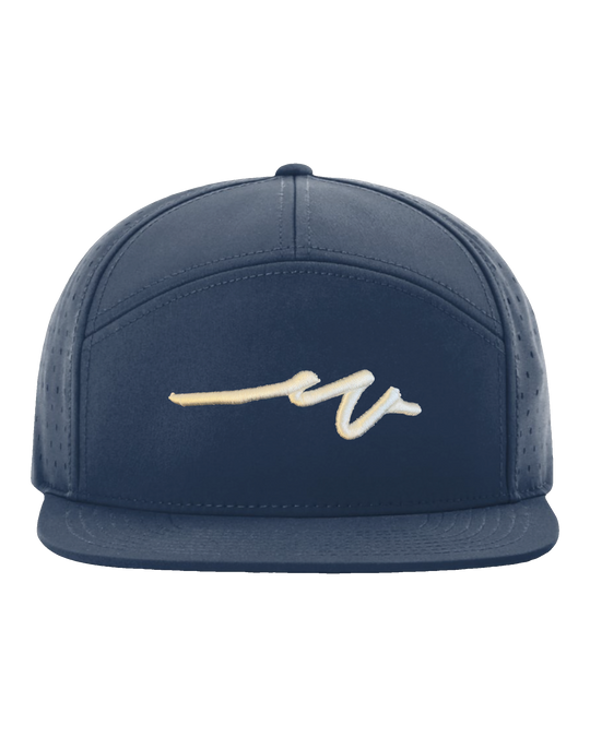 Sketchy Dub 7-Panel Wick Hat (transparent)