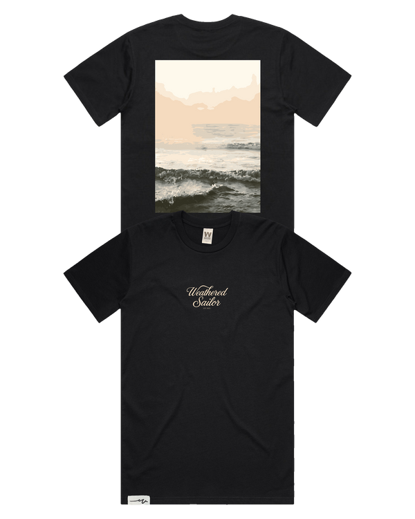 Awakening Script Tee (transparent)